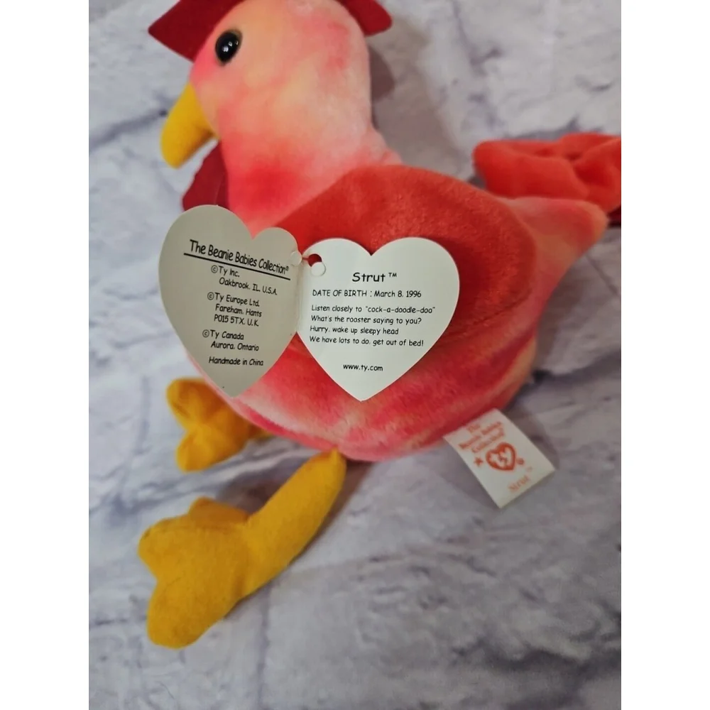Ty Beanie Baby Strut 1996 Retired